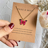 New Fashion Butterfly Necklace