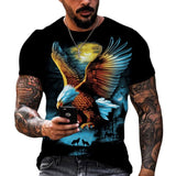 Amazing Eagle 3D Print T Shirt