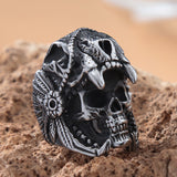 New Fashion Skull Ring