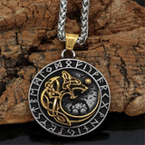 New Cute Wolf Vikings Necklace - Animals Aso