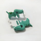 Cute Animal Bite Dinosaur Earring