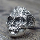 New Amazing Gothic Skull Ring