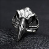 New Vintage Eagle Skull Ring