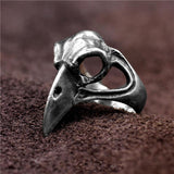 New Vintage Eagle Skull Ring