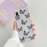 New Cute Butterfly Phone Case For Samsung