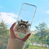 New Cute Raccoon  Phone Case