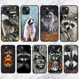 New Cute Raccoon Art Phone Case