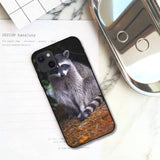 New Cute Raccoon Art Phone Case