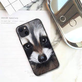 New Cute Raccoon Art Phone Case