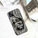 New Cute Raccoon Art Phone Case